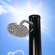 Prysznic solarny DELFINA, 20l, czarna  
