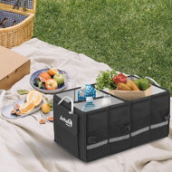 Organizer do bagażnika LEROY, 63L z izolacją, 60x35x30cm, czarna