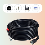 Zestaw do czyszczenia rur Premium, 30m, czarna  