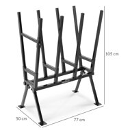 Kozioł do cięcia drewna AXEL, 80x54x103cm, czarna