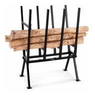 Stalowy koziołek do cięcia drewna, podstawa z ramieniem hamulca, 80 x 54 x 103 cm