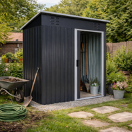 Domek narzędziowy M, 162x86x181 cm, antracytowy