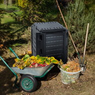 Kompostownik ogrodowy - Compogreen 380 l czarny