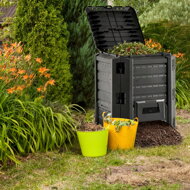 Kompostownik ogrodowy - Compogreen 380 l czarny