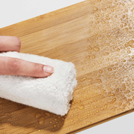 Zestaw bambusowych organizerów CEZAR, 2 szt., brązowa/czarna