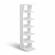 Półka na buty CINDY, 6 poziomów, 30x26,4x110,4 cm, biała