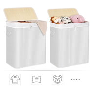 Kosz na bieliznę DORA 100 l, biała