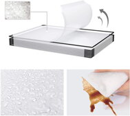 Ogrodzenie dla małych zwierząt z przezroczystego plastiku BEN, 143x71x47cm, przezroczysta