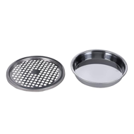 Stojący popielnik z koszem na śmieci SMOKE, 60,5x24,5 cm, czarny