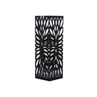 Stojak na parasole FLORE, 15,5x15,5x49cm, czarna