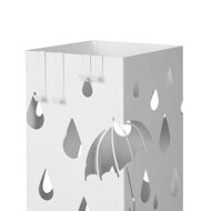 Metalowy stojak na parasole