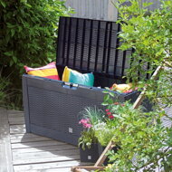 Skrzynia do przechowywania RATO, 310L, 119x48x60cm, antracytowa