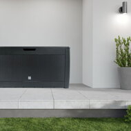 Skrzynia do przechowywania RATO, 310L, 119x48x60cm, antracytowa