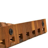 Mata łazienkowa CUBE, drewno akacjowe 80x50x1cm, brązowa