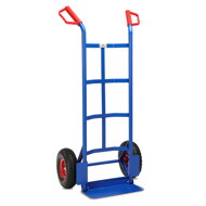 Składany wózek CART z pompowanymi oponami, maks. 200kg, niebieska  