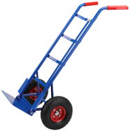 Składany wózek CART z pompowanymi oponami, maks. 200kg, niebieska  
