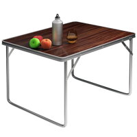 Stół kempingowy 80x60x70cm, aluminiowy, składany