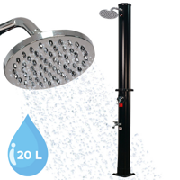 Prysznic solarny DELFINA, 20l, czarna  
