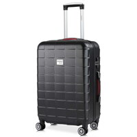 Walizka twarda Exopack Czarny L w ABS 80l 65x41x27 cm