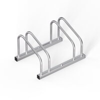 Stojak na 2 rowery BIKE, 50x32x27cm, srebrna  