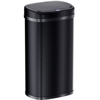 Sensorowy kosz na śmieci DEUS, 58 litrów, czarny