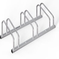 Stojak na 3 rowery BIKE, 71x32x27cm, srebrna  