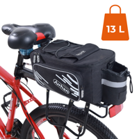 Torba na rower BIKER, 13l, 35x23x15cm, czarna