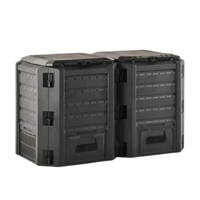 Kompostownik ogrodowy - Compogreen 800 l czarny
