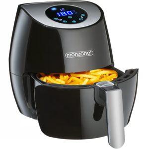 Frytkownica na gorące powietrze FRY, 1500W, 3,6l, czarna Frytkownica na gorące powietrze FRY, 1500W, 3,6l, czarna