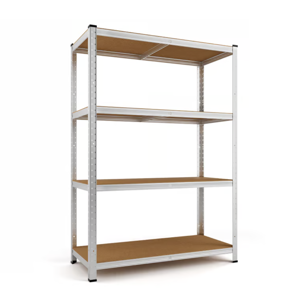 Regał o dużej nośności HEAVY, max. 700 kg, 160x90x40 cm, srebrny Regał o dużej nośności HEAVY, max. 700 kg, 160x90x40 cm, srebrny