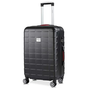 Walizka twarda Exopack Czarny L w ABS 80l 65x41x27 cm