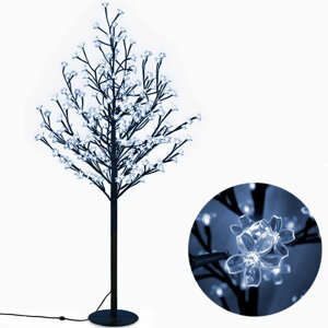 Drzewko ozdobne 180cm 200 LED Kwitnąca wiśnia Dom/Ogród