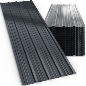 Blacha trapezowa ARON, zestaw 14 sztuk, 11×46 cm, antracytowa