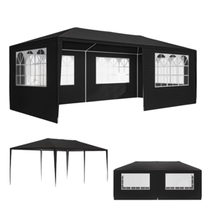 Namiot imprezowy NEAPOL, 3x6m, antracytowa