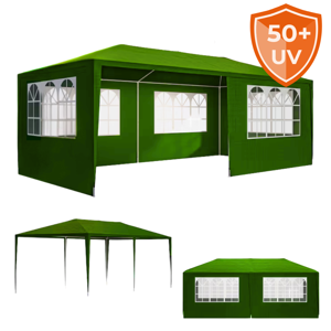 Namiot imprezowy NEAPOL, 3x6m, zielona