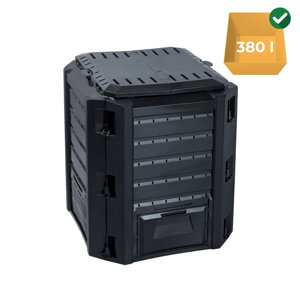 Kompostownik ogrodowy - Compogreen 380 l czarny