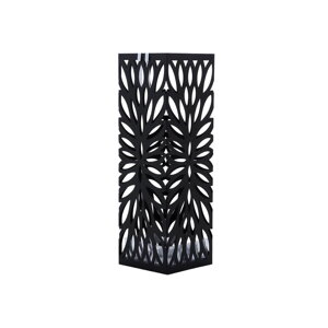 Stojak na parasole FLORE, 15,5x15,5x49cm, czarna