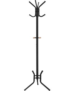 Wieszak stojący SAMUEL, 49x176cm, czarna  