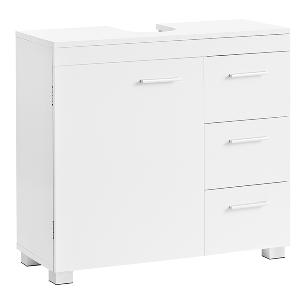 Szafka pod umywalkę IVY, 30x70x64 cm, biała