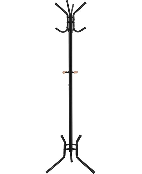 Wieszak stojący SAMUEL, 49x176cm, czarna  